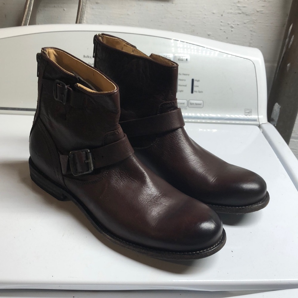 FRYE MENS BOOTS SIZE 10 1/2 TYLER ENGINEER